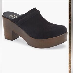 Pedro Garcia Black Suede Mules